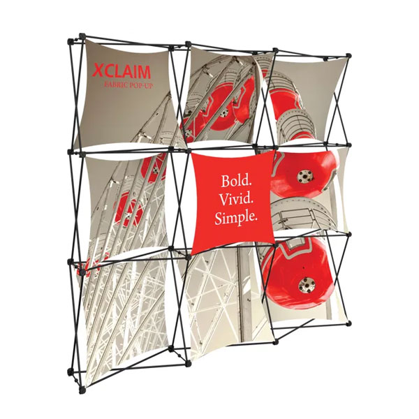 Xclaim布料弹出式展位