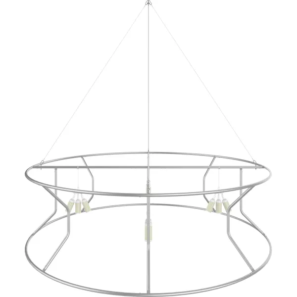8x3英尺LED灯光悬挂展示展示架 
